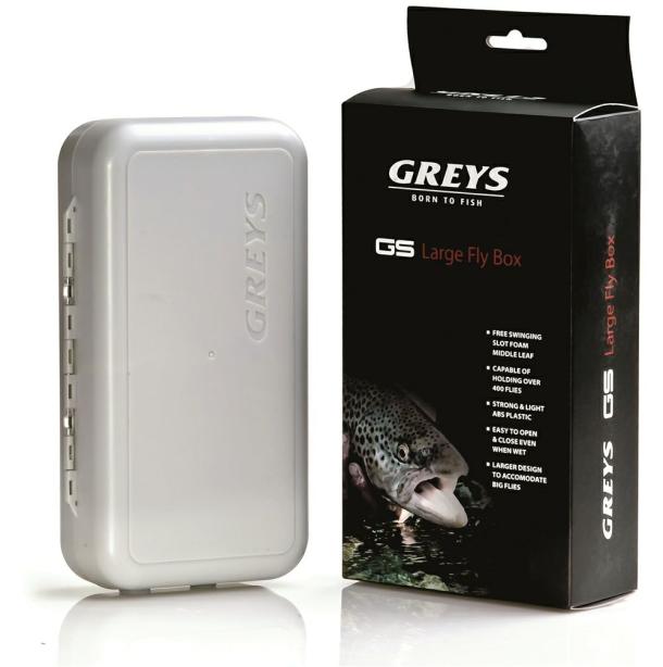 Fishing Accessories |  GS Large Fly Box Grey Fishing Accessories Fishing Accessories