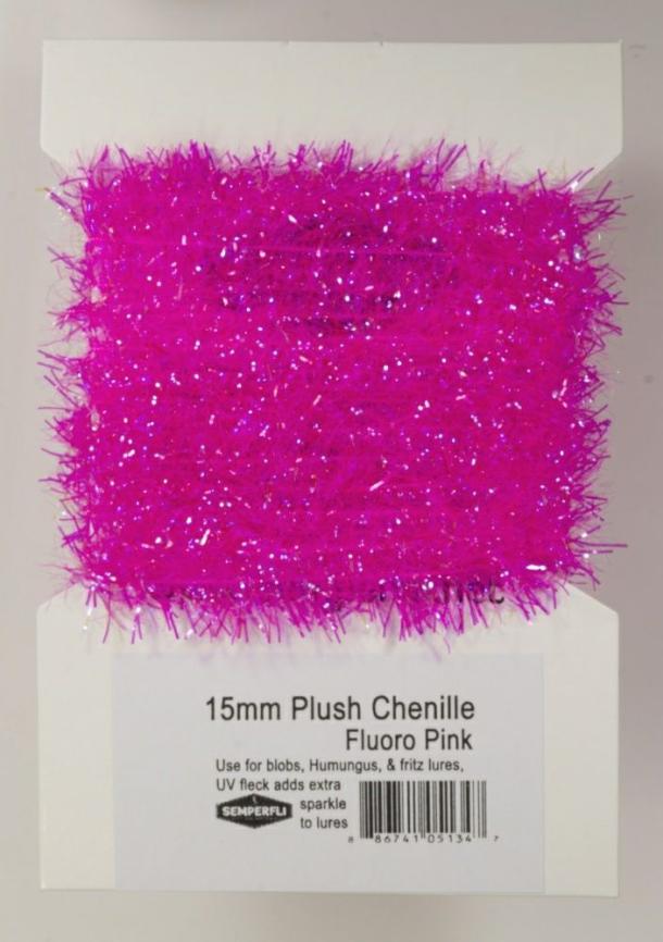 Fly Tying |  15mm Plush Transluscent Chenille Fly Fishing Fly Tying