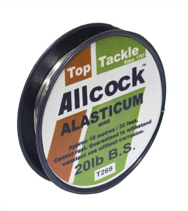 Terminal Tackle |  Alasticum Single Strand Wire 10m Sea Fishing Terminal Tackle