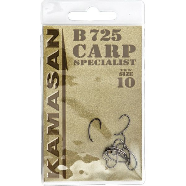 Terminal Tackle |  B725 Carp Spec Hooks Sea Fishing Terminal Tackle