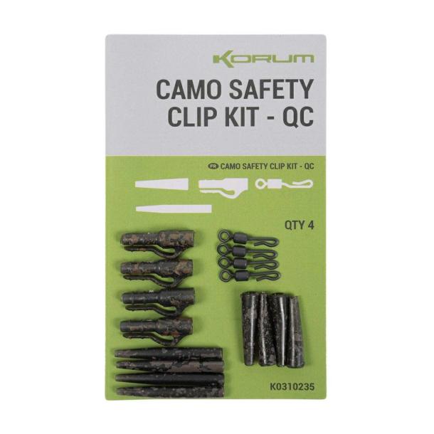 Terminal Tackle |  Camo Safety Clip Kit QC Sea Fishing Terminal Tackle