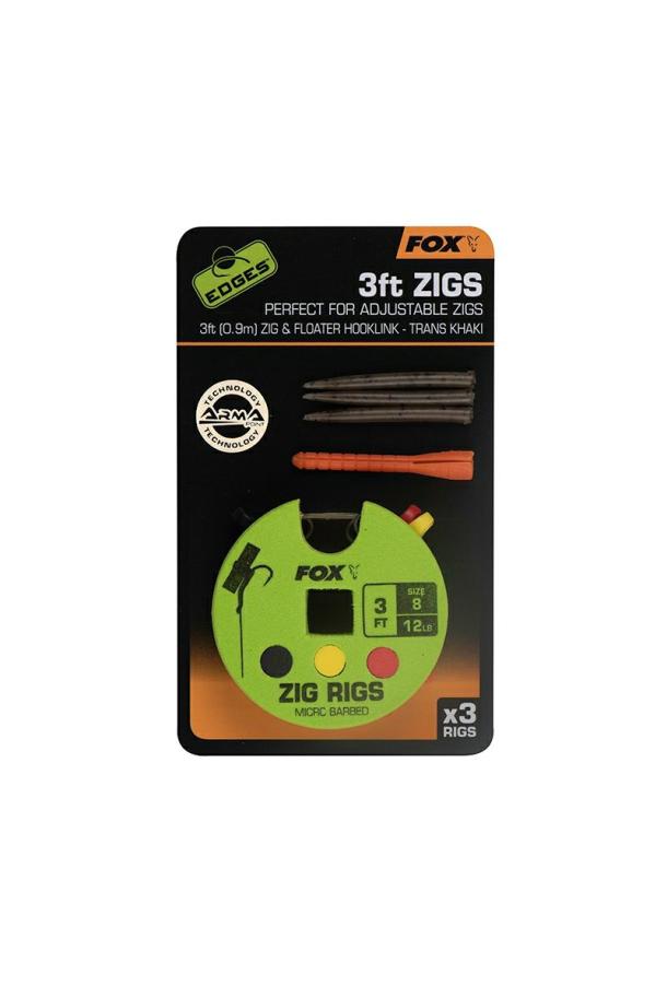 Terminal Tackle |  Edges Zig Rig 3ft Sea Fishing Terminal Tackle