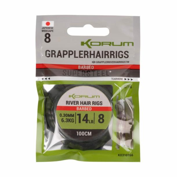 Terminal Tackle |  Grappler Hair Rigs 1m Sea Fishing Terminal Tackle