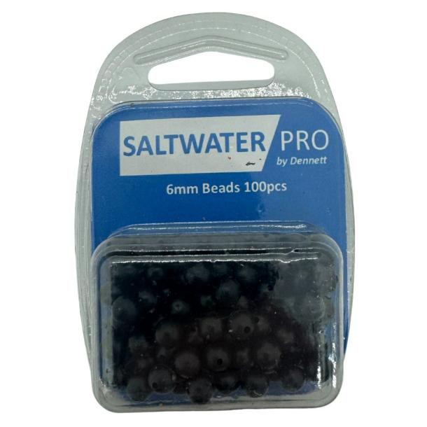 Terminal Tackle |  Saltwater Pro 6mm Bead 100pcs Sea Fishing Terminal Tackle