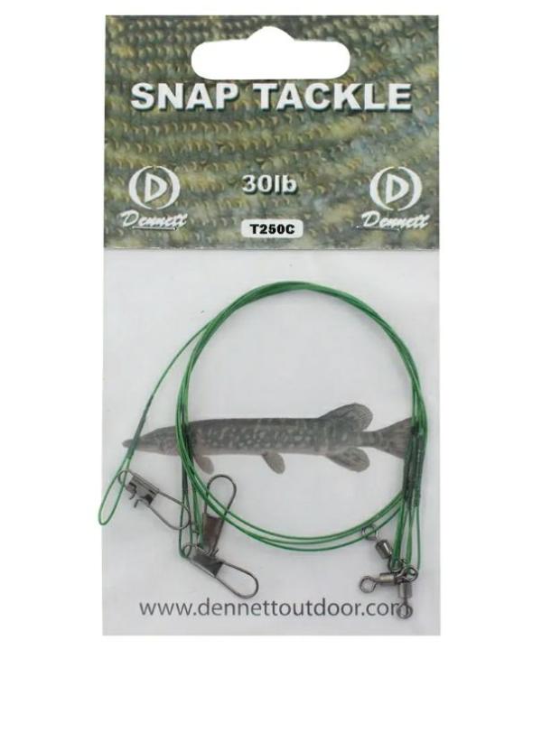 Terminal Tackle |  Wire Leaders Traces Pack of 3 Sea Fishing Terminal Tackle